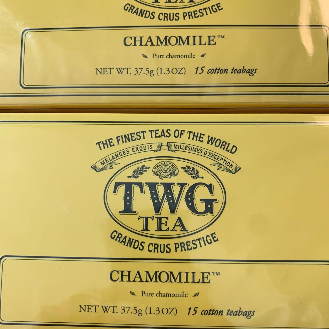 茶 TWG Chamomile Tea 15 Tea Bags