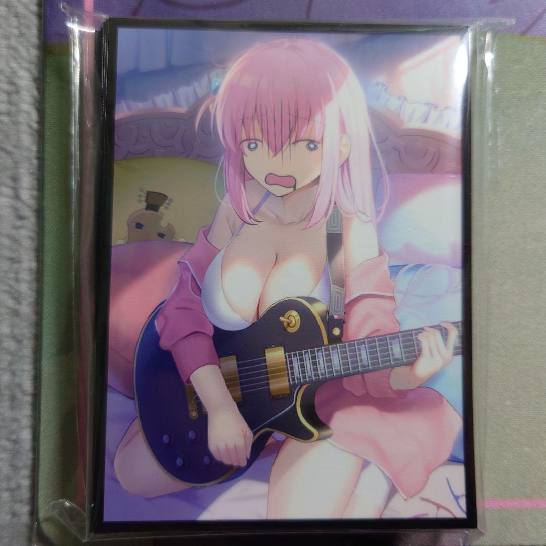 α1 ぼっち・ざ・ろっく 作画崩壊&ギター 後藤ひとり スリーブ&プレイマット