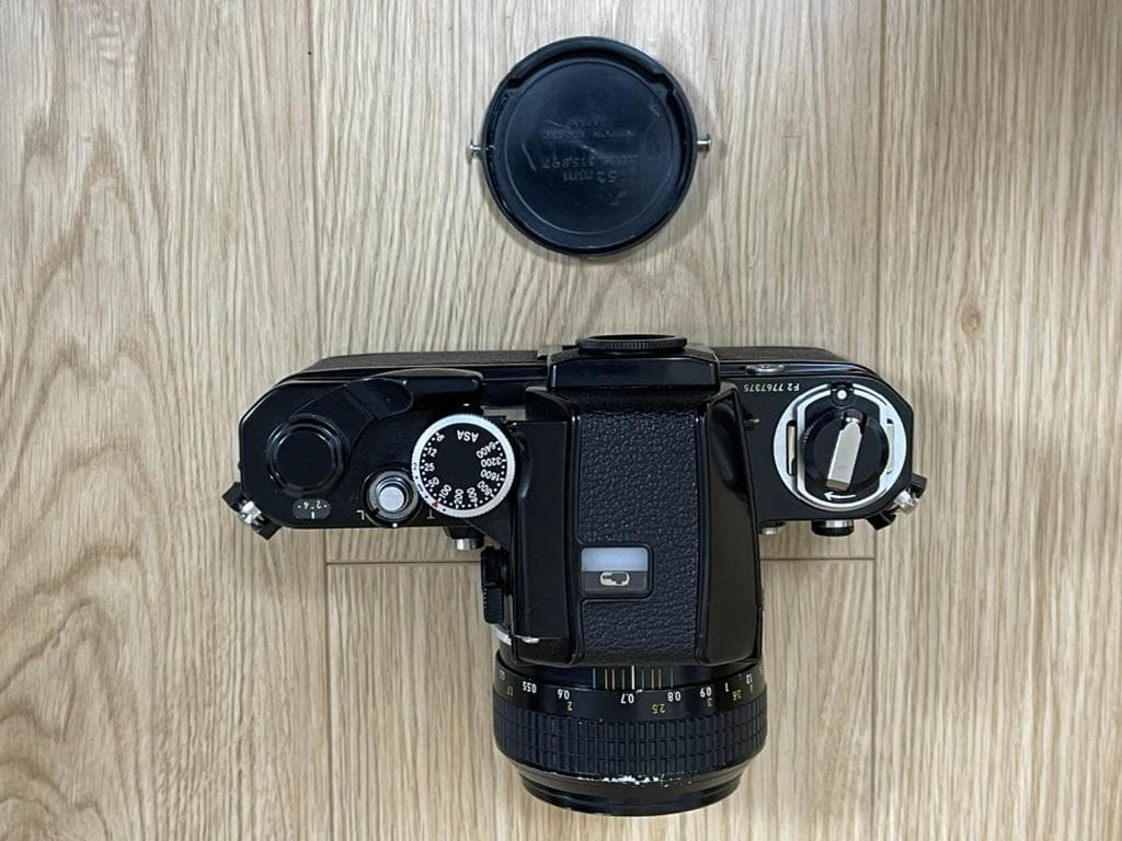 Nikonフィルム一眼レフカメラNIKKOR50mmF1.4 現状品