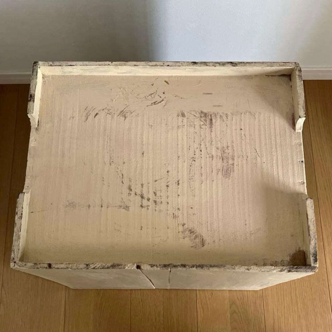 古道具　飾り棚　シャビー