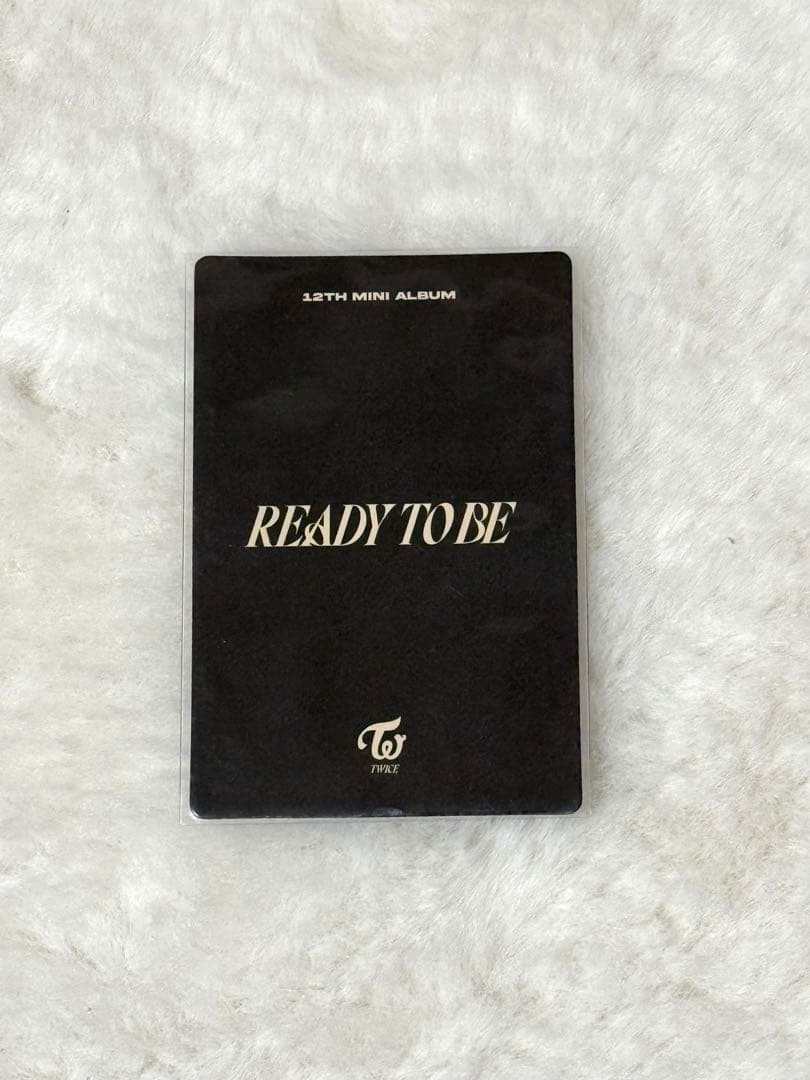 TWICE チェヨン ready to be サノク 事前収録 トレカ