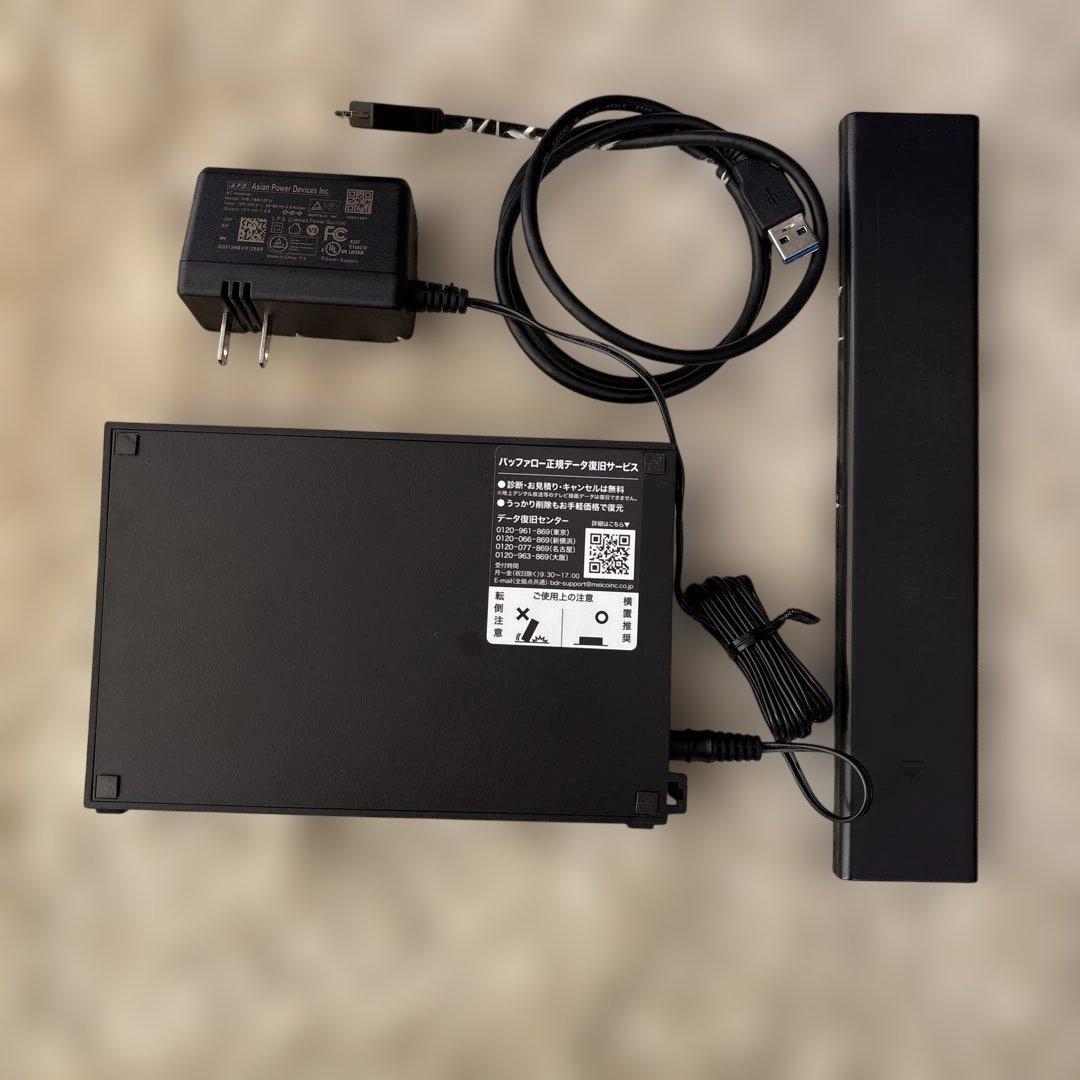 美品！TV&HDD+おまけ多数セット！アイリスオーヤマ　バッファローなど