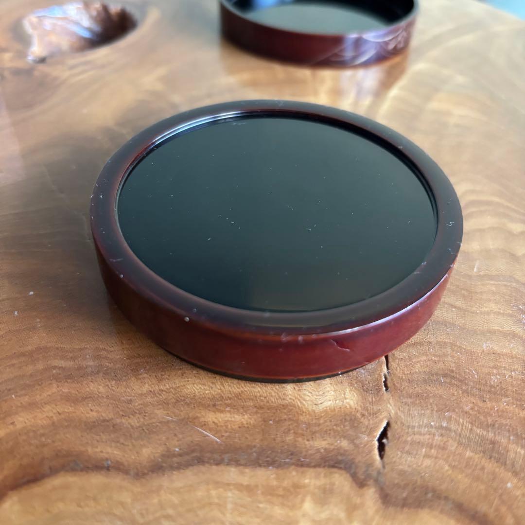 扇面香合 共箱 抹茶碗 茶道具