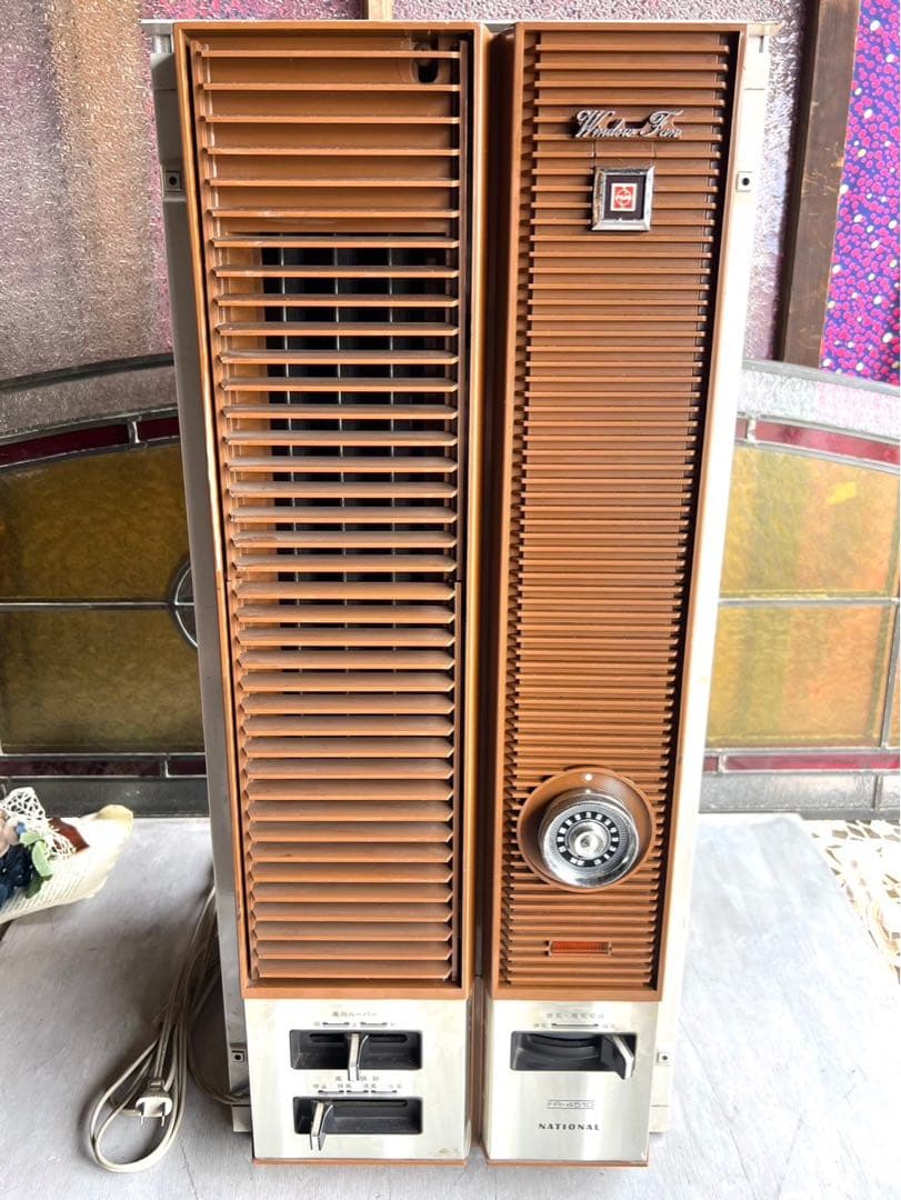 ⭐️FukuNyan＊ナショナル ウインドファン 昭和レトロ 当時物 扇風機