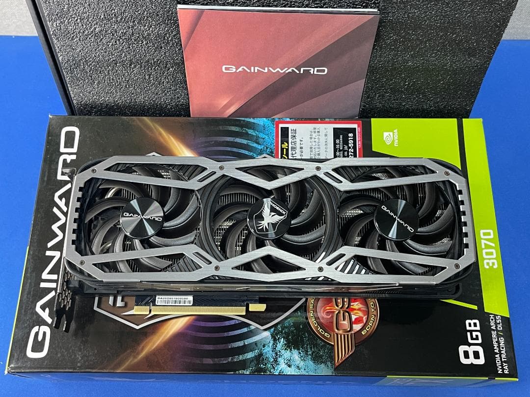GAINWARD GEFORCE RTX 3070 8GB GPU 送料無料