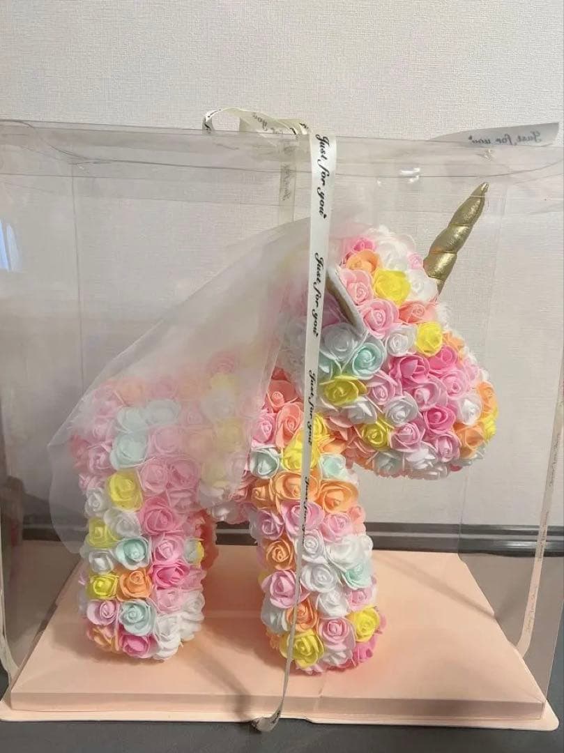 造花 バラ お花 ユニコーン ギフト プレゼント 中