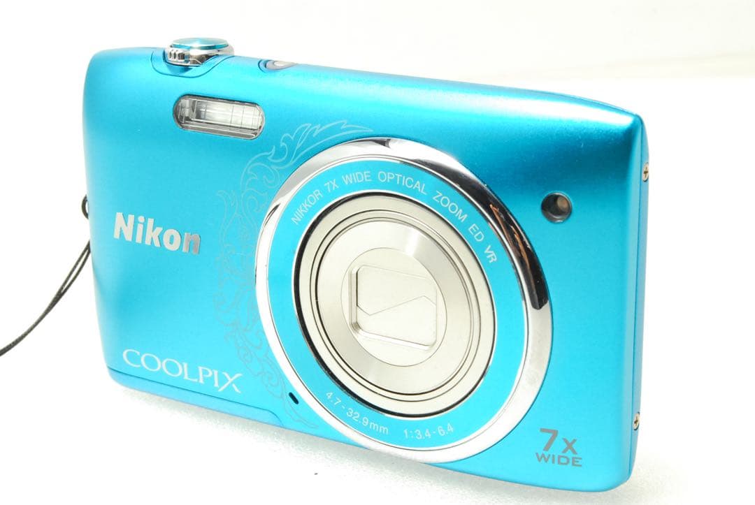 oku様フォロー割_Nikon COOLPIX S3500 ❤️ブルー ニコン