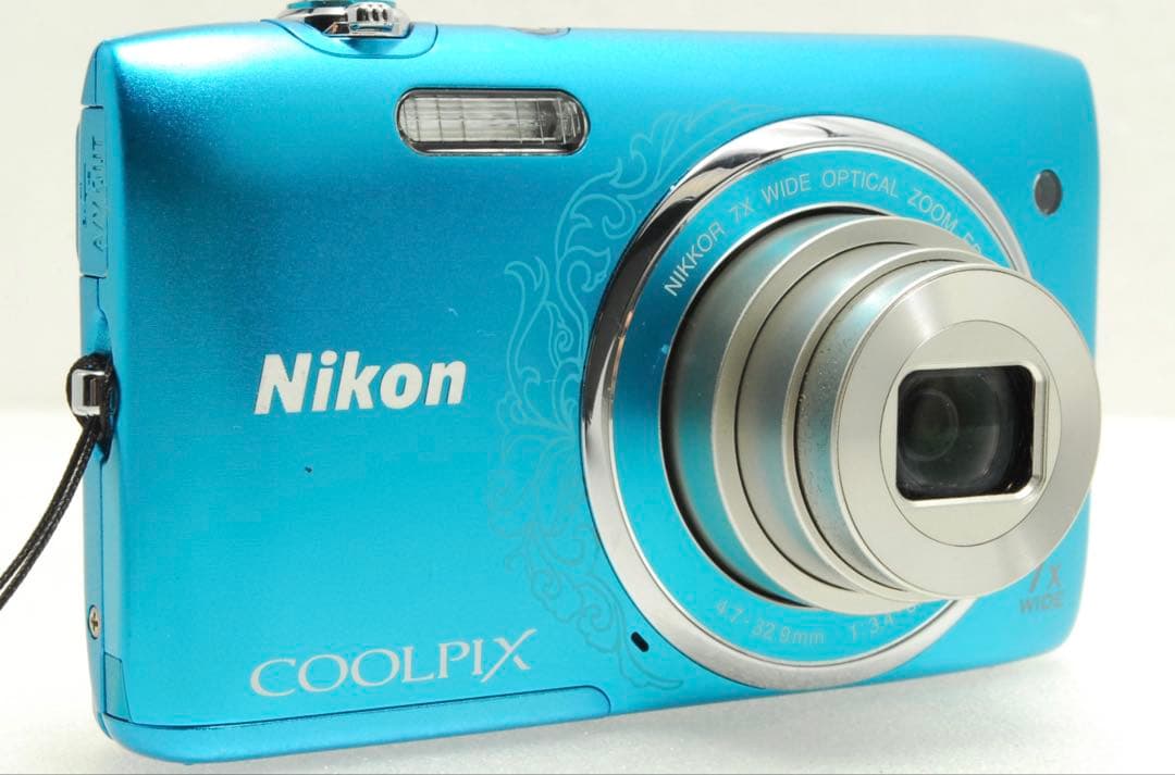 oku様フォロー割_Nikon COOLPIX S3500 ❤️ブルー ニコン