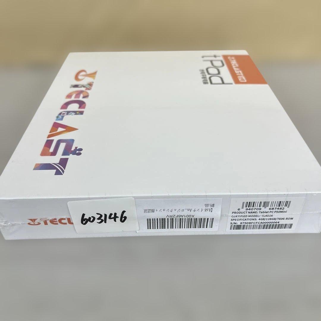 603146 TECLAST P50Mini Android 15 タブレット