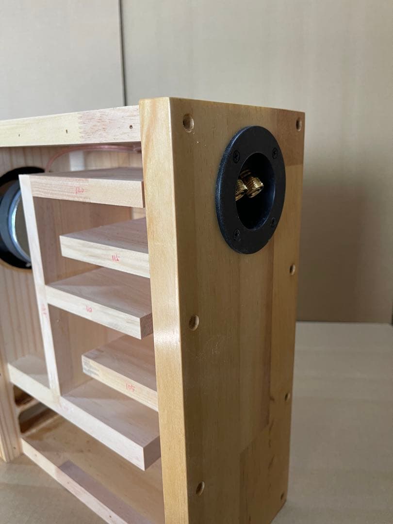 FOSTEX FE126NV2 搭載バックロードスピーカー　自作