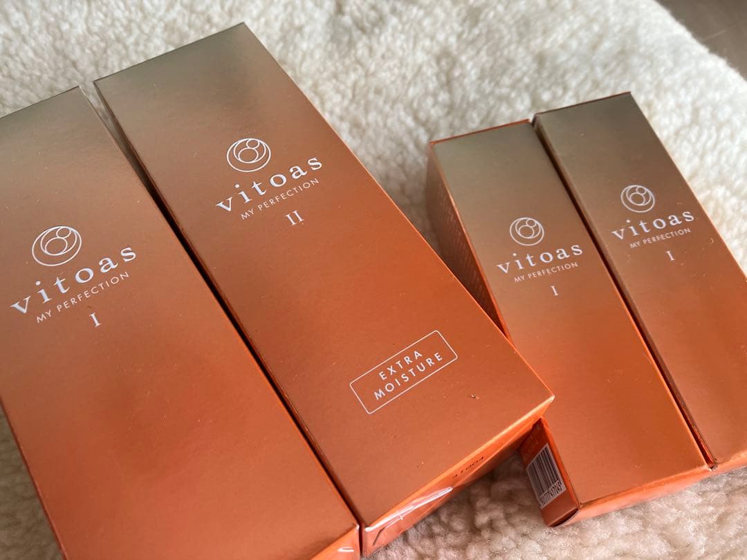 【新品】ビトアス保湿美容乳液しっとり120ml2本＋20ml2本@6,000円