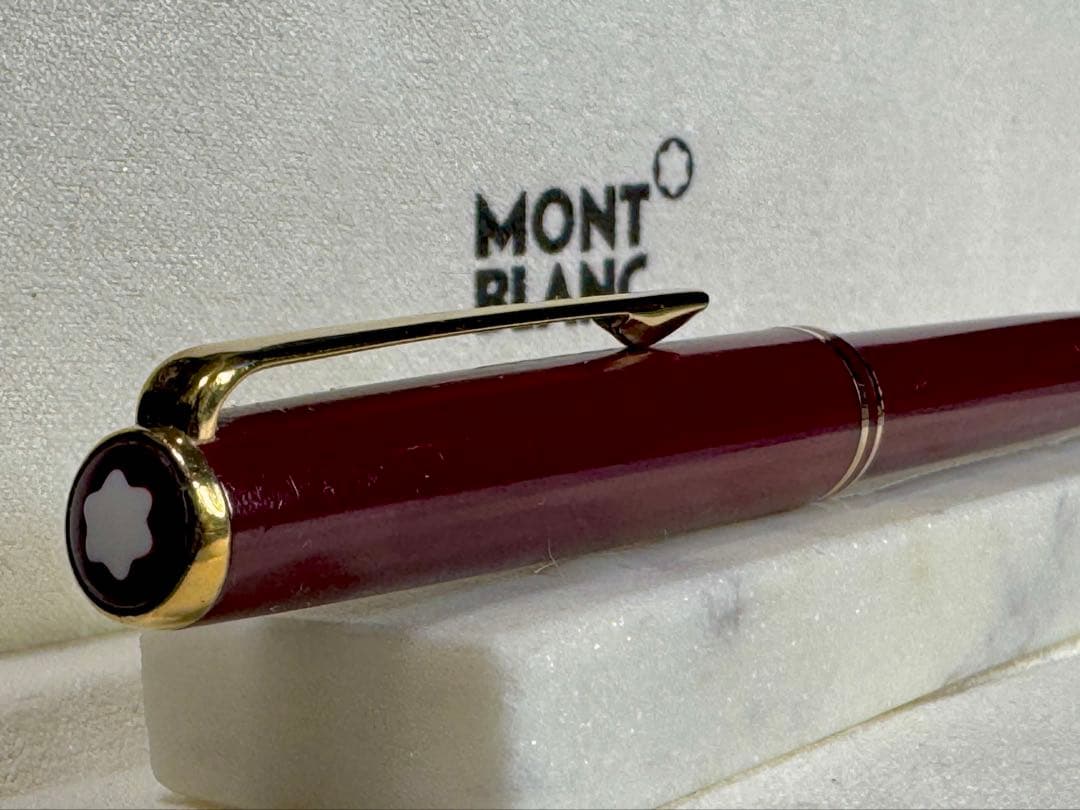 【極美品】モンブラン絶版モデル「CLASSIC」ボールペン　ボルドー①