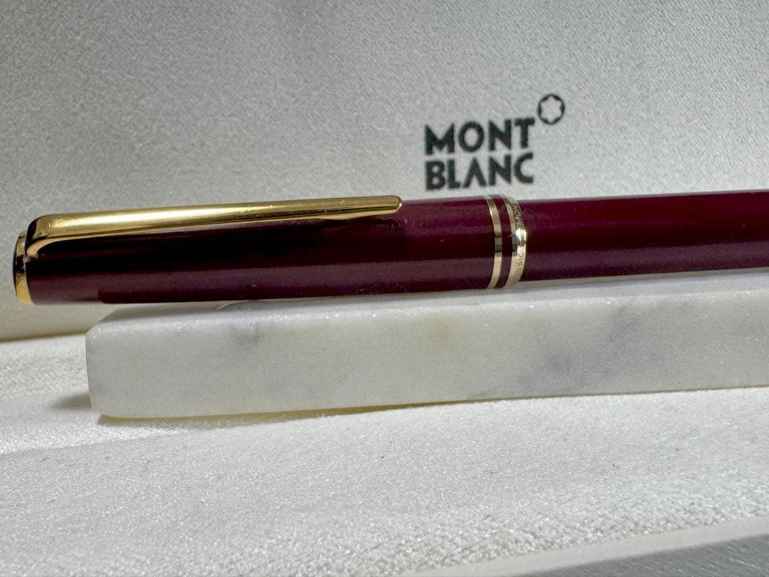 【極美品】モンブラン絶版モデル「CLASSIC」ボールペン　ボルドー①