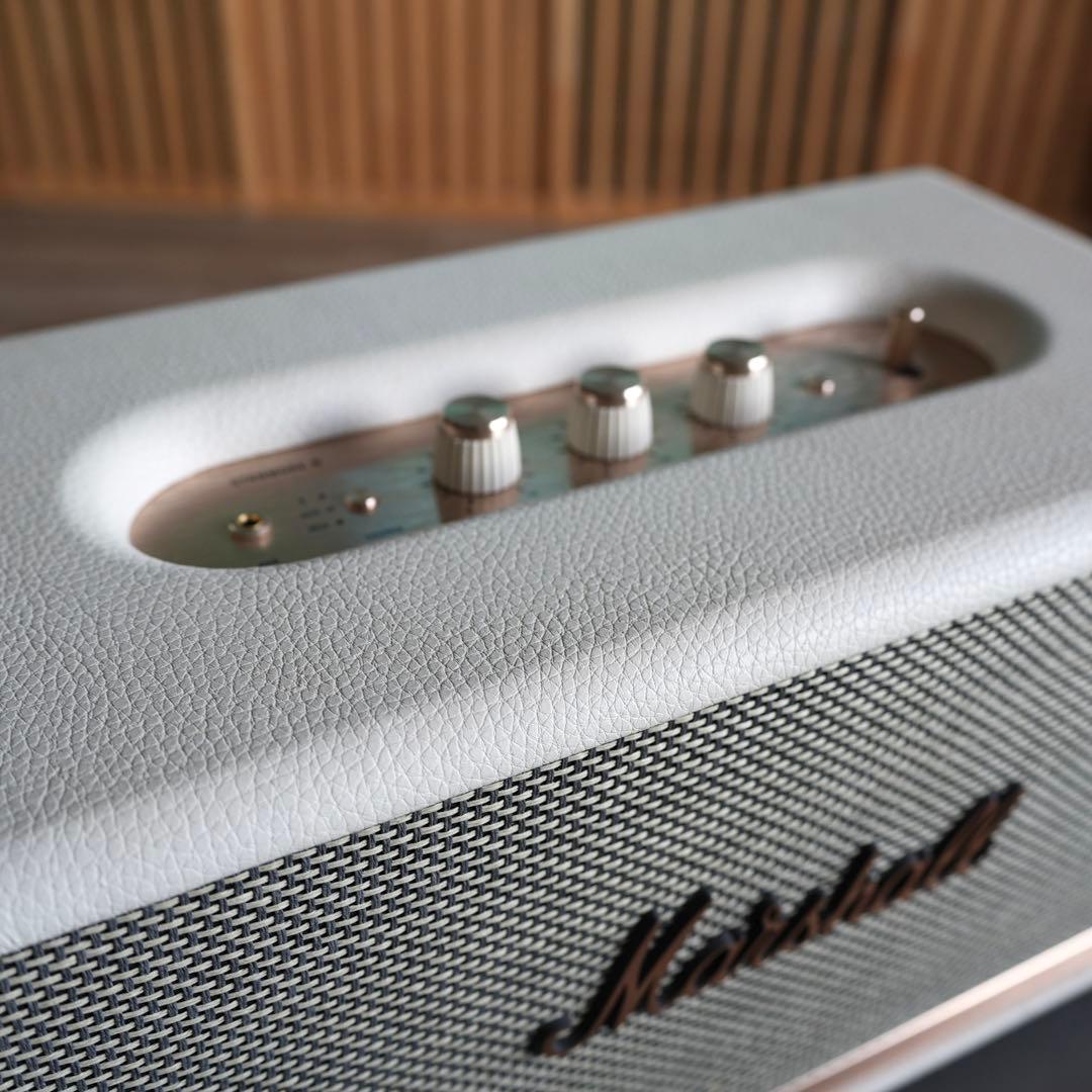 【美品】Marshall Stanmore II ホワイト ワイヤレススピーカー