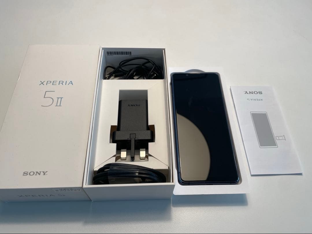 Xperia 5 II ブラック 256GB XQ-AS72 海外版SIMフリー