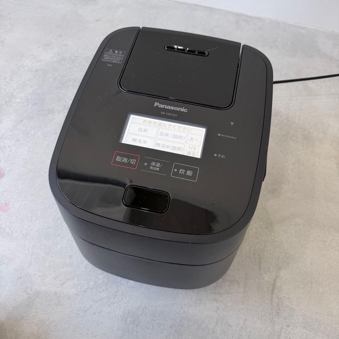 Panasonic SR-VSX101炊飯器 ブラック