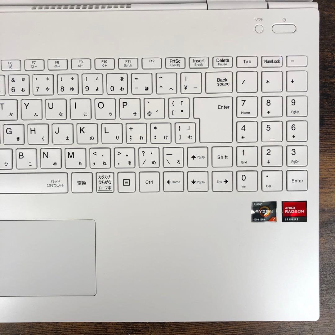 Windowsノート本体 NEC LAVIE PC-N1566CAW-J / Ryzen7 5700U