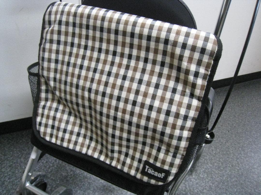 テイコブリトルハイ　HS05H　チェックブラック 幸和製作所 歩行器 ③