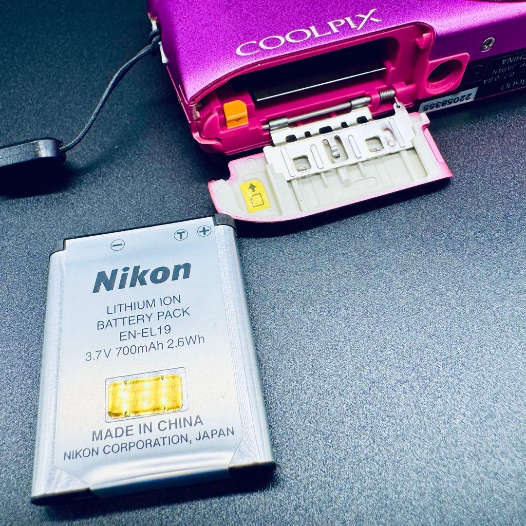Nikon COOLPIX S3600 ピンク コンパクトデジタルカメラ