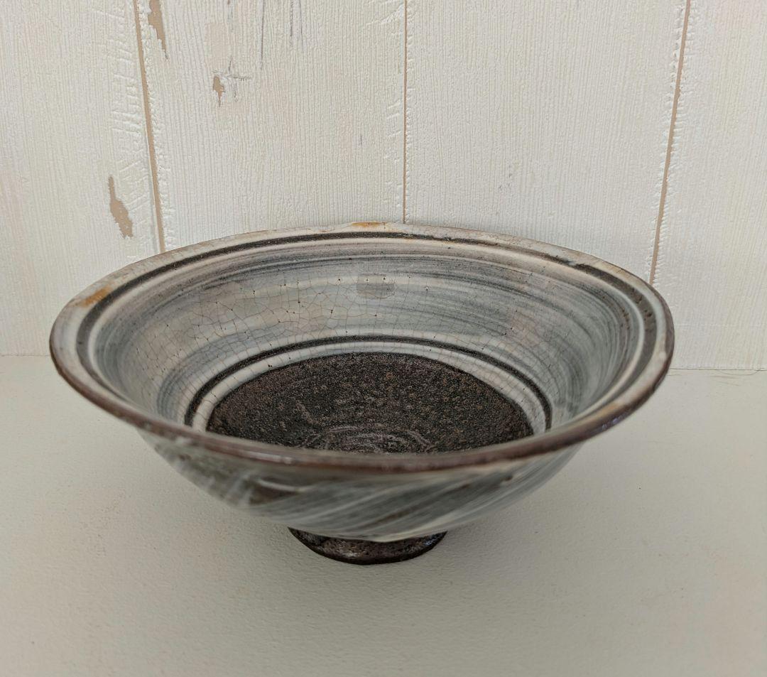 刷毛目　茶碗　加藤春鼎　抹茶茶碗　共箱