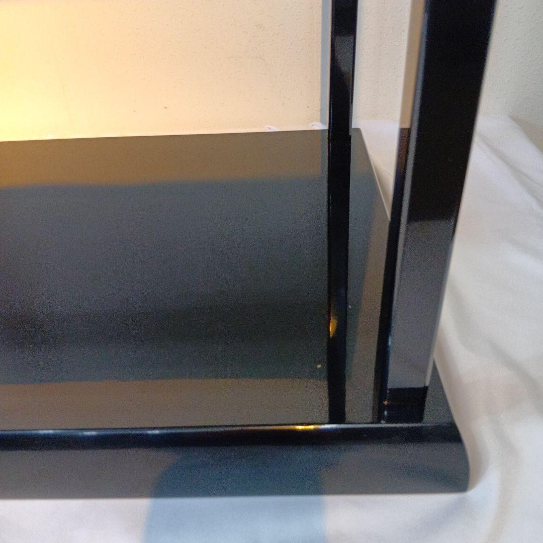 茶道具　漆器製　及台子　組み立て式　紙