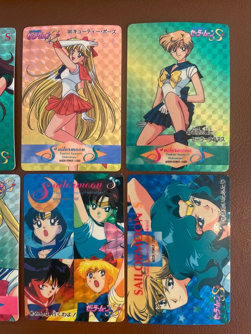 1990年代物/ほぼ連番　セーラームーンカード10枚(sailor moon)