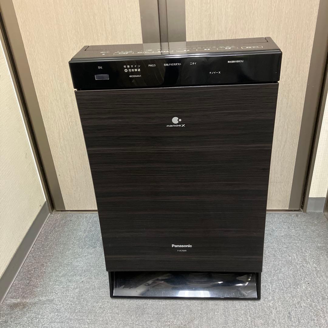 Panasonic加湿空気清浄機F-VC70XR 2018年製パナソニック