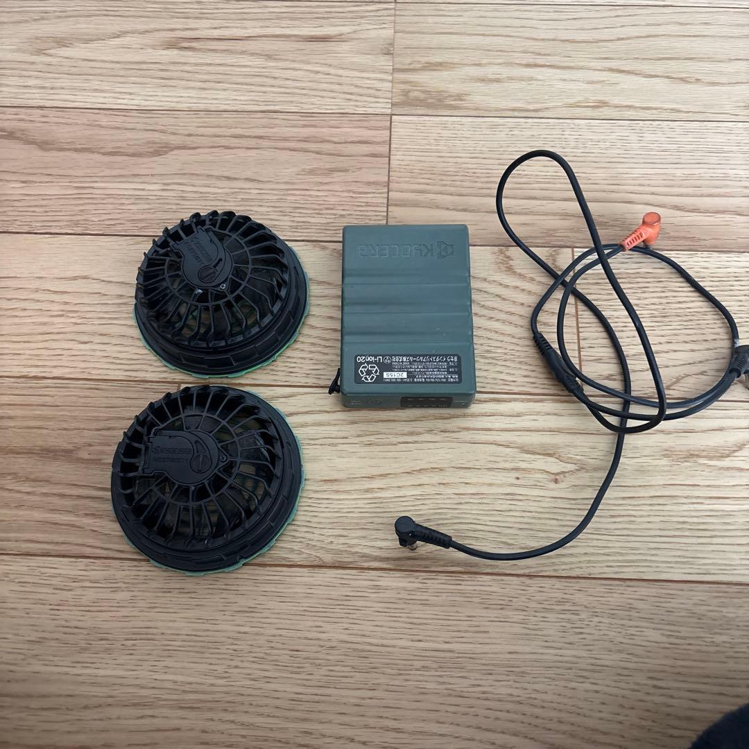 BURTLE空調服用冷却ファン 19V 2個セット