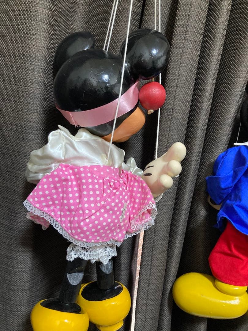Pelham ミッキーマウス　ミニーマウス　Puppet 操り人形　ヴィンテージ