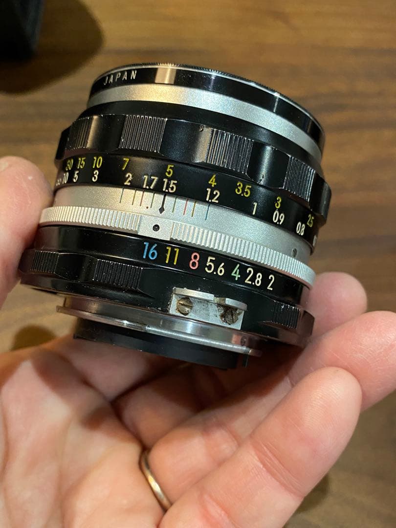 Nikon F E10 フィルム一眼レフ　ニッコール50 1:2 動作品