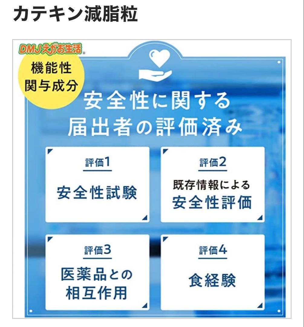 カテキン減脂粒　3袋　サプリメント