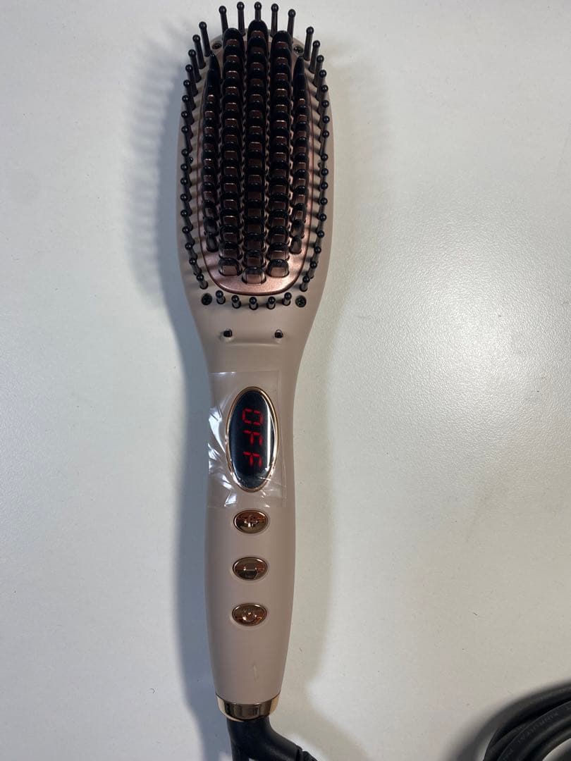 （ルピリーナ）ヒートブラシ プラズマイオン ヘアアイロン ブラシ