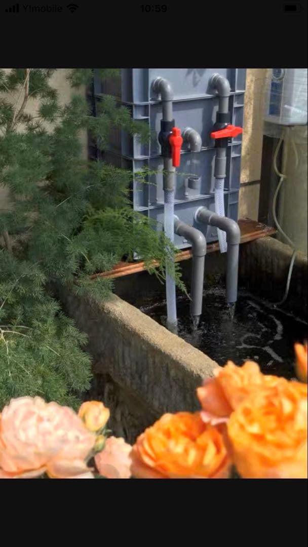 ポンプ付き、濾過器、大型水槽、池万能濾過装置、濾過フィルター水質浄化抜群送料込み