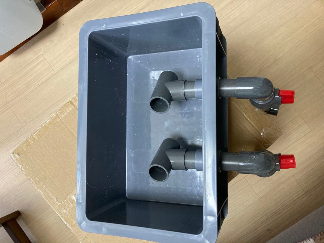 ポンプ付き、濾過器、大型水槽、池万能濾過装置、濾過フィルター水質浄化抜群送料込み