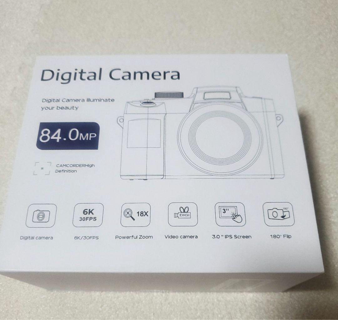 2025年最強6K録画 デジタルカメラ 8400万画素 スマホ転送