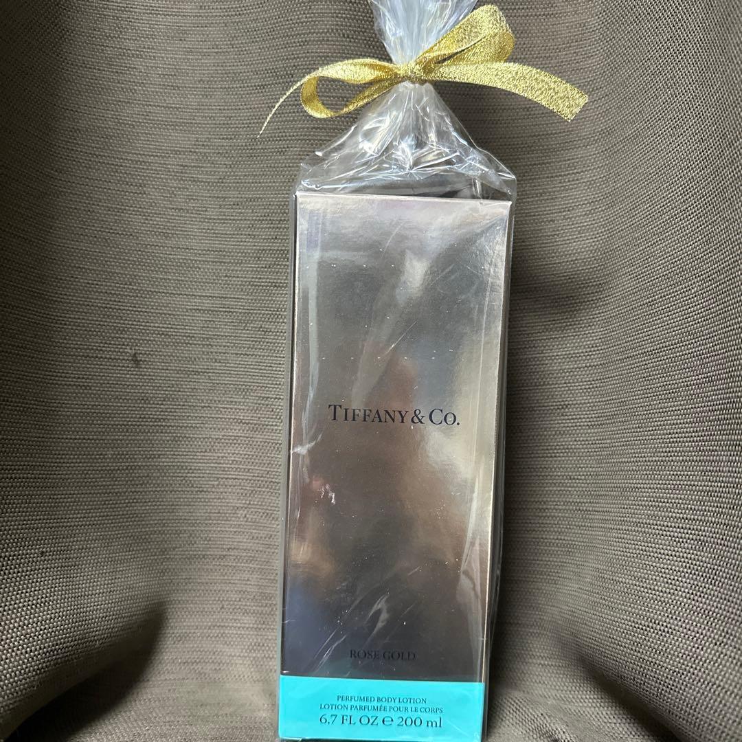 【新品未開封品】ティファニー　ローズゴールド　ボディローション　200ml