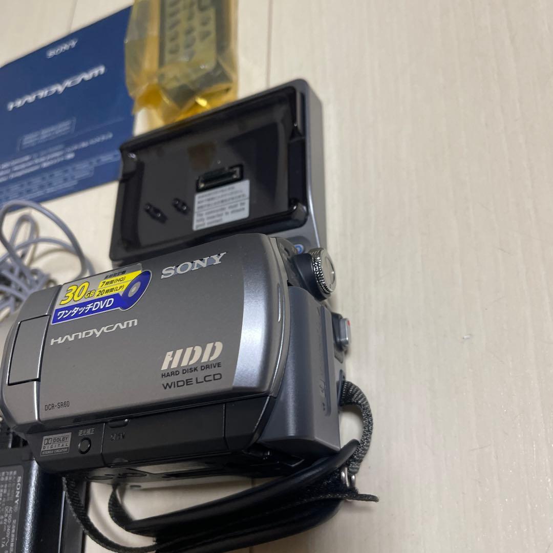 SONY　DCR-SR60　ビデオカメラ　HDD内蔵