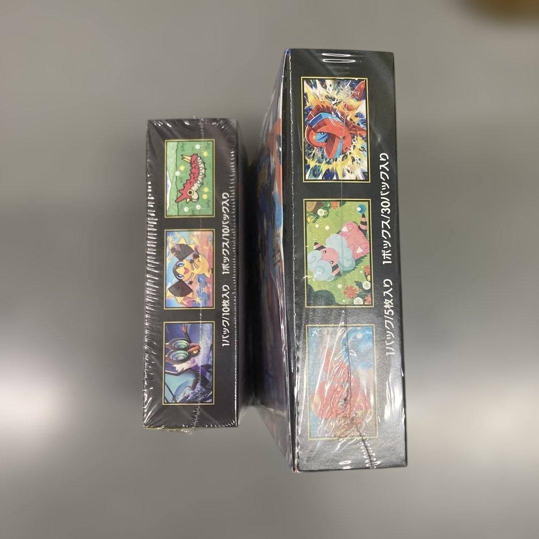 MEGAドリームEX 1box、ニンジャスピナー1boxシュリンク付き