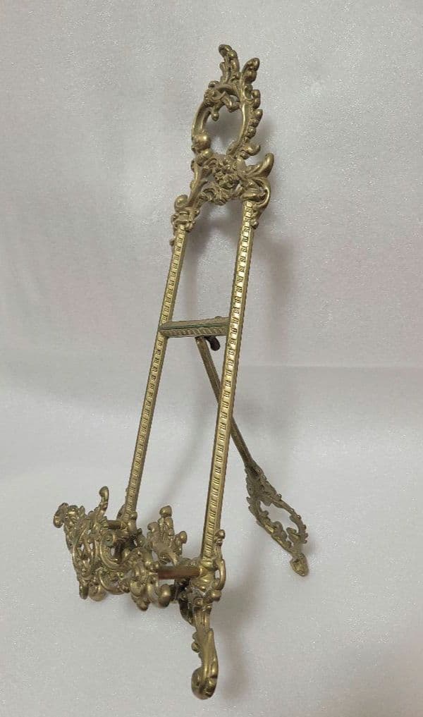 フランス製 イーゼルスタンド　BRASS 真鍮製 ブラス アンティーク