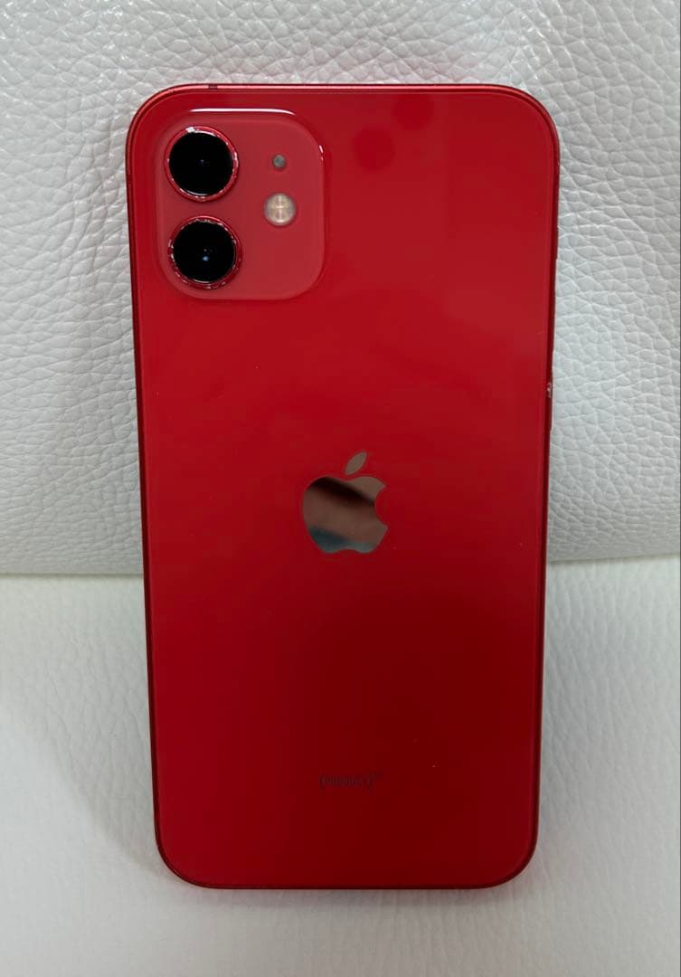 【充電器付】iPhone12 64GB SIMフリー PRODUCT RED 赤