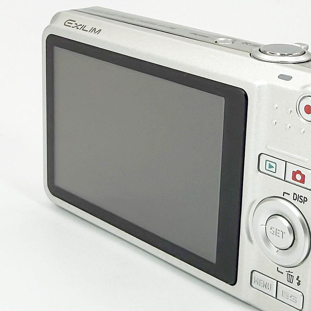 カシオ EXILIM ZOOM EX-Z80 シルバー コンデジ カメラ 中古