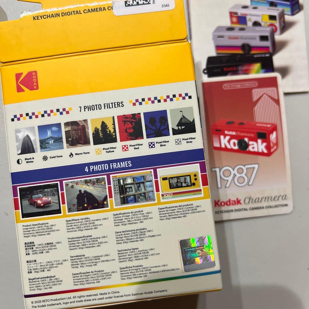 KODAK CHARMERA トイカメラ レッド TYPE 02
