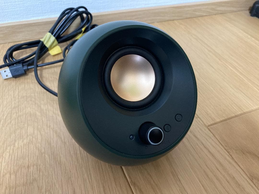 CREATIVE Pebble Pro グリーンスピーカー