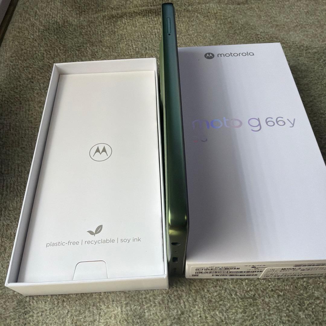 Motorola moto g66y 5G （ディルグリーン）