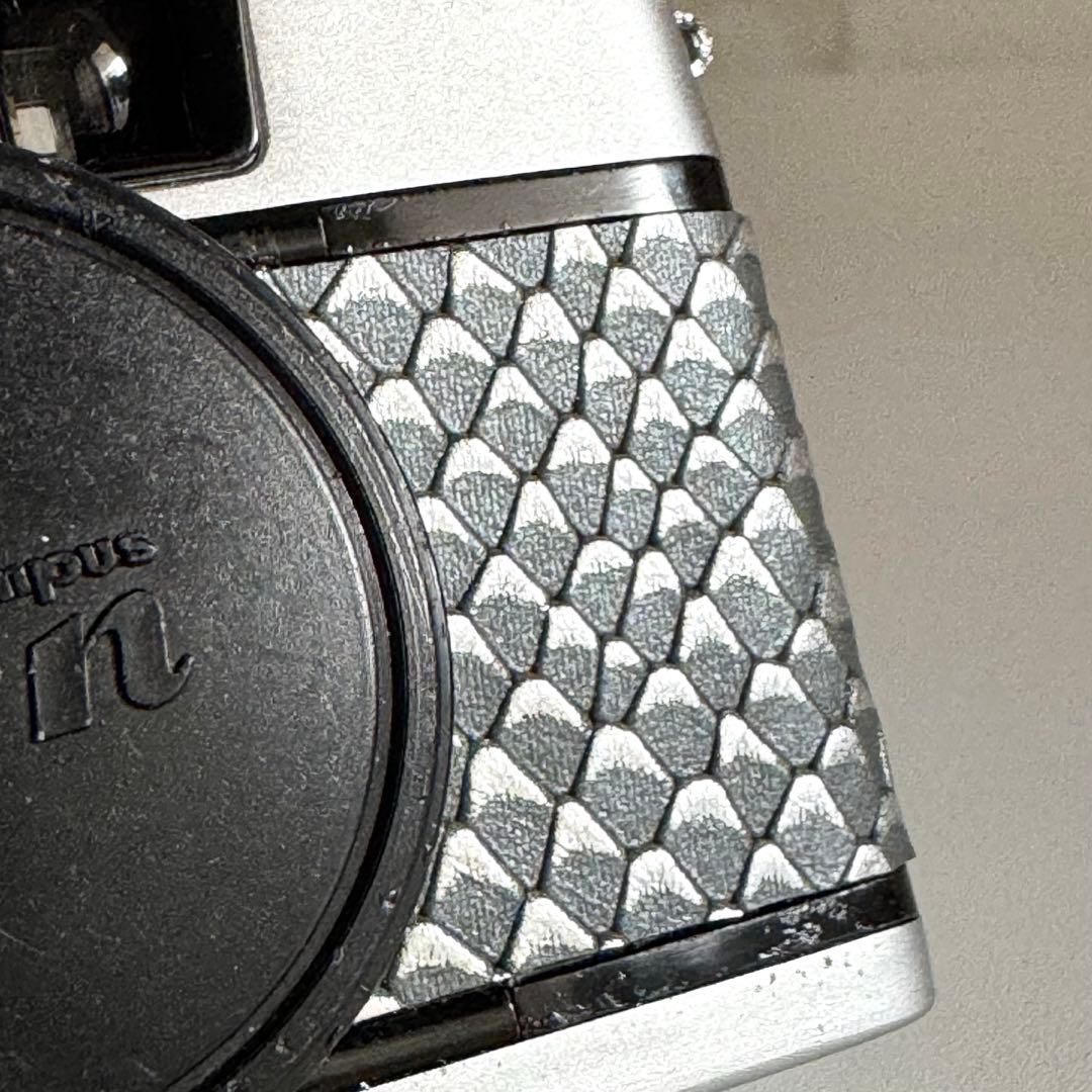 オリンパス OLYMPUS PEN EE-3 シルバー系にリメイク