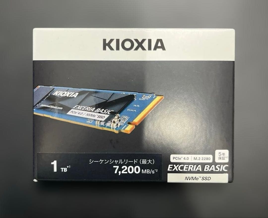 キオクシア KIOXIA 内蔵 SSD 1TB SSD-CK1.0N4B/N