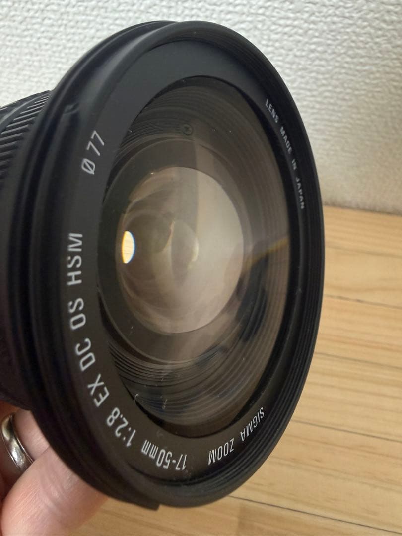 シグマ 17-50mm F2.8 EX DC OS HSM ニコン用　手振れ補正
