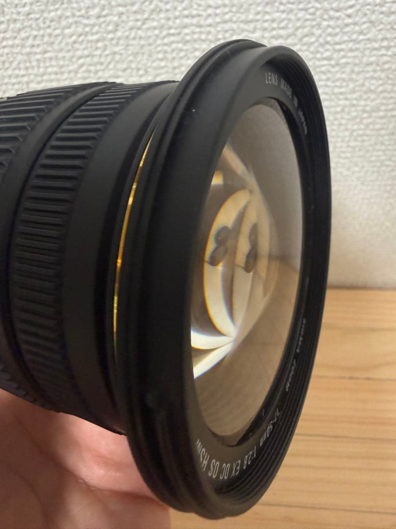 シグマ 17-50mm F2.8 EX DC OS HSM ニコン用　手振れ補正