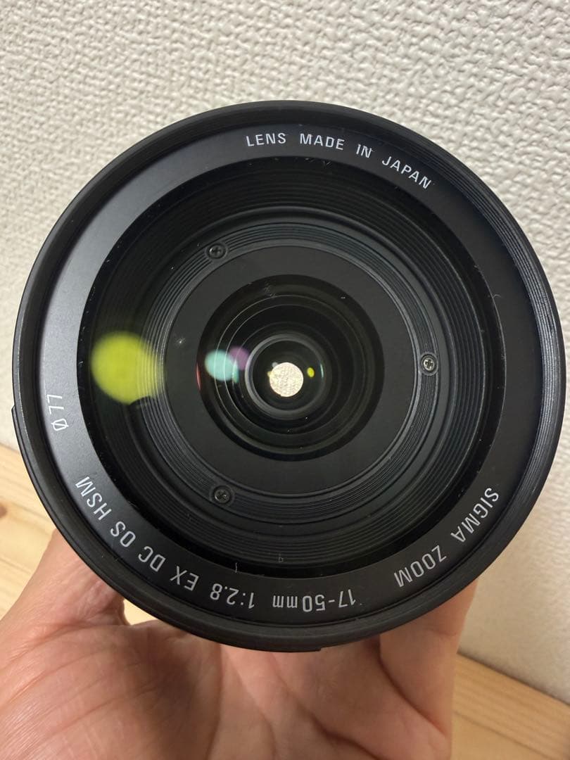 シグマ 17-50mm F2.8 EX DC OS HSM ニコン用　手振れ補正