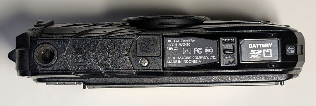 RICOH WG-50　ブラック